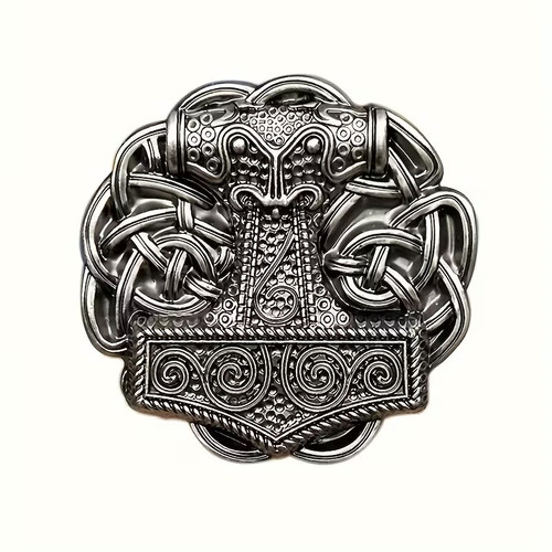 Gürtelschnalle wikinger thors - gürtelschnalle,