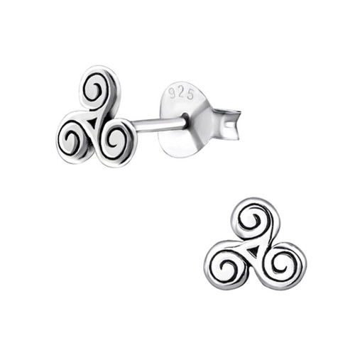 Keltische knoten ohrstecker - keltische,