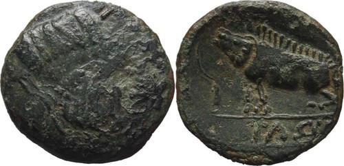 Kelten nimes nemausus bronze - kelten,