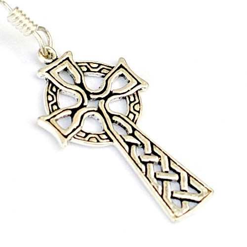 Ohrringe keltenkreuz motiv - ohrringe,