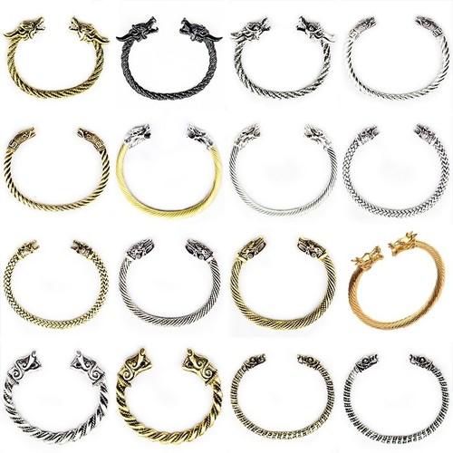 Armreif viking fenris wolf - armreif,