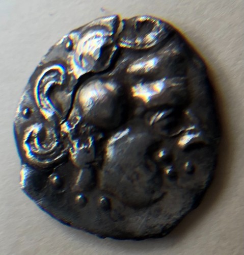 Kelten carnuten silber denar - silber,