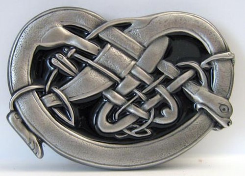 Buckle mit kelten knoten - mit, kelten-knoten