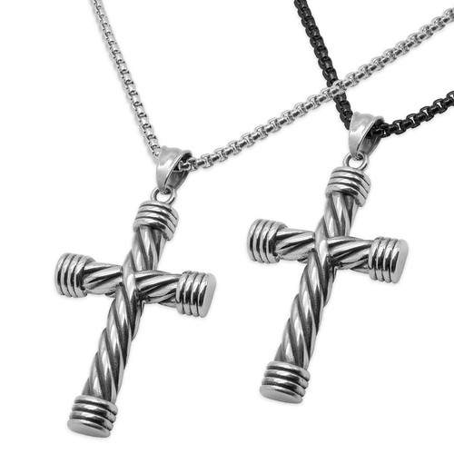 Edelstahl kreuz anhänger - anhänger, mit