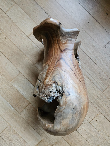 Teak holzvase dekoartikel - teak,