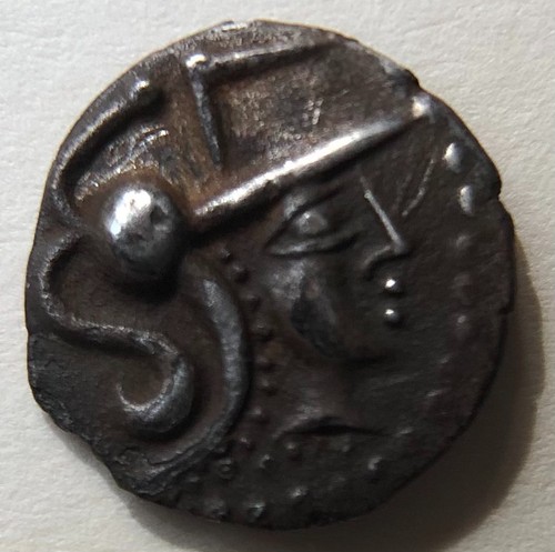 Kelten carnuten silber denar - silber,